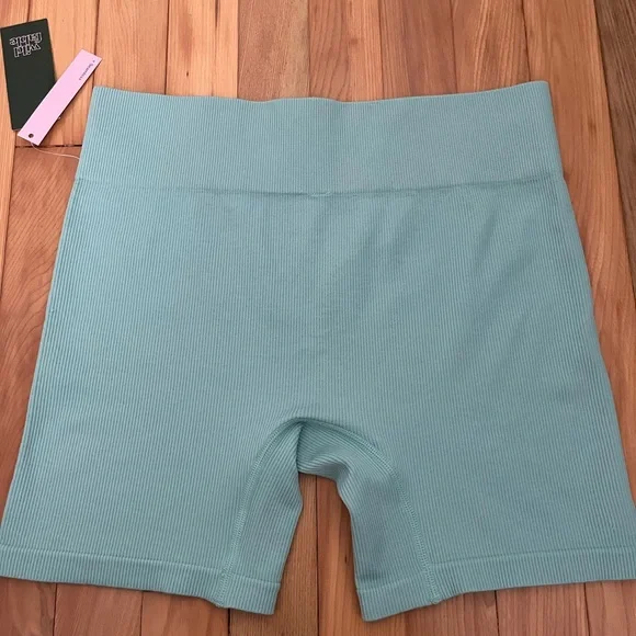 Wild Fable: Turquoise Bike Shorts🌊 - Picture 2 of 2